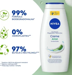 Creme-Duschgel mit natürlicher Aloe Vera & mildem frischem Duft