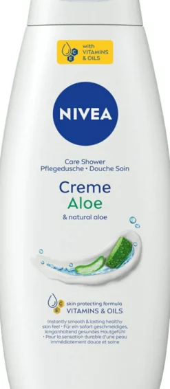 Creme-Duschgel mit natürlicher Aloe Vera & mildem frischem Duft