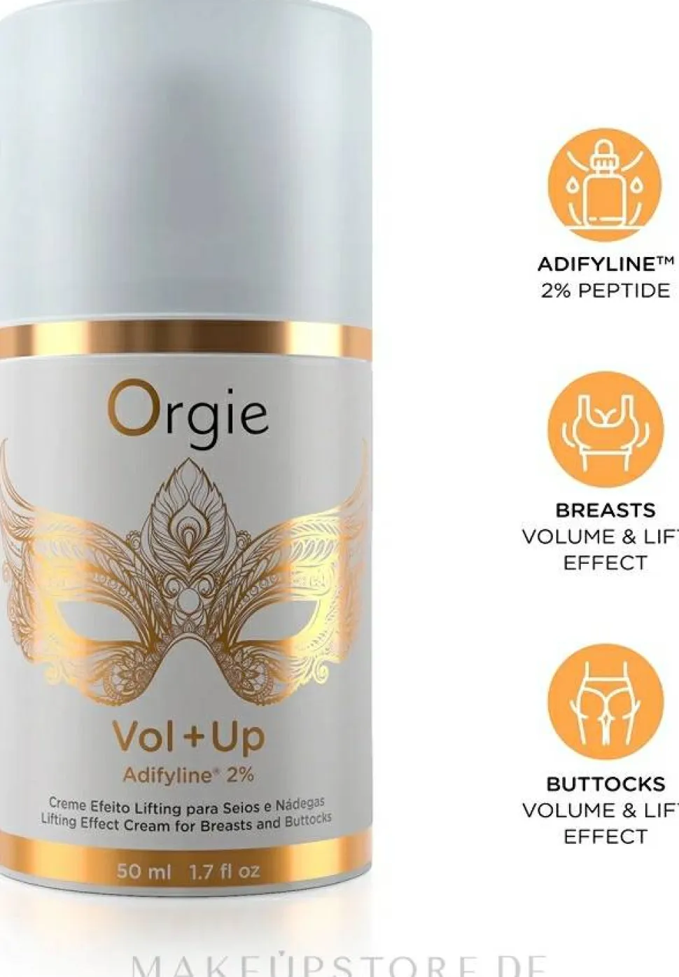 Creme für Brüste mit Lifting-Effekt