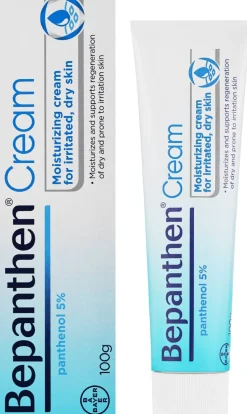 Creme für gereizte, trockene Haut mit 5% Panthenol