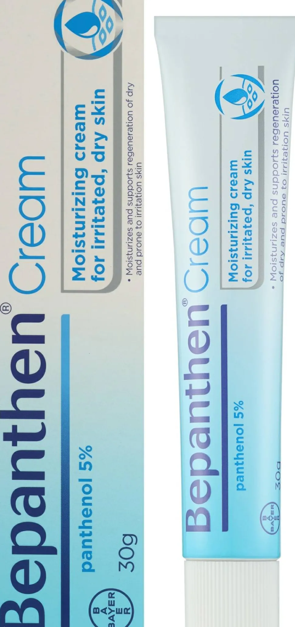 Creme für gereizte, trockene Haut mit 5% Panthenol