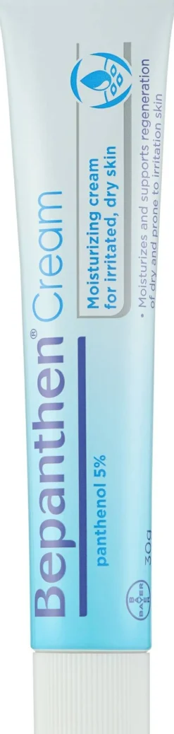 Creme für gereizte, trockene Haut mit 5% Panthenol