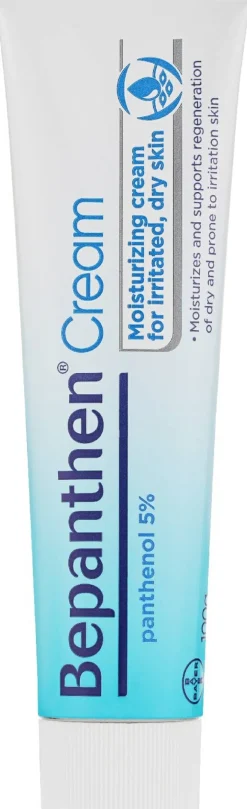 Creme für gereizte, trockene Haut mit 5% Panthenol