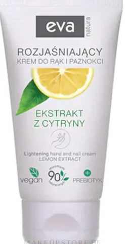 Creme für Hände und Nägel mit Zitronenextrakt