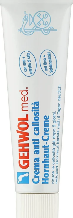 Creme für schwielige Fußhaut