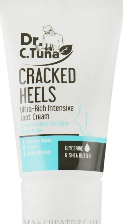 Creme gegen rissige Fersen