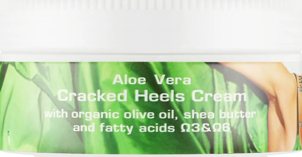 Creme gegen rissige Fersen mit Aloe Vera