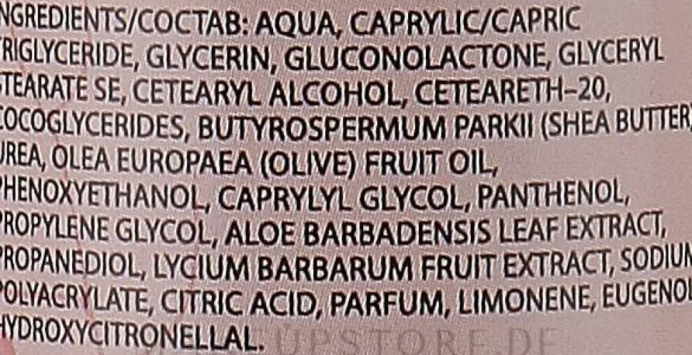 Creme gegen rissige Fersen mit Urea und Aloe Vera