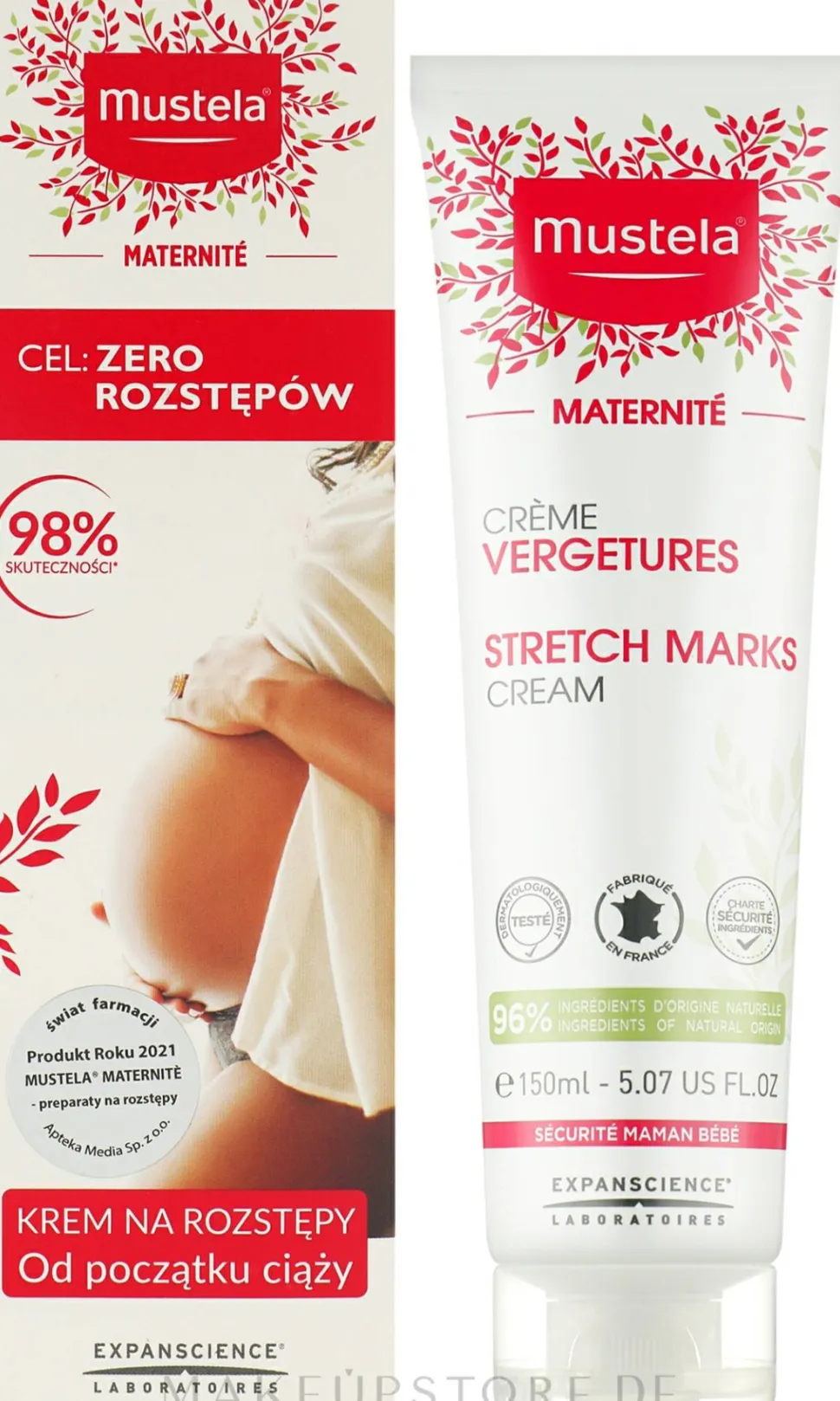 Creme gegen Schwangerschaftsstreifen