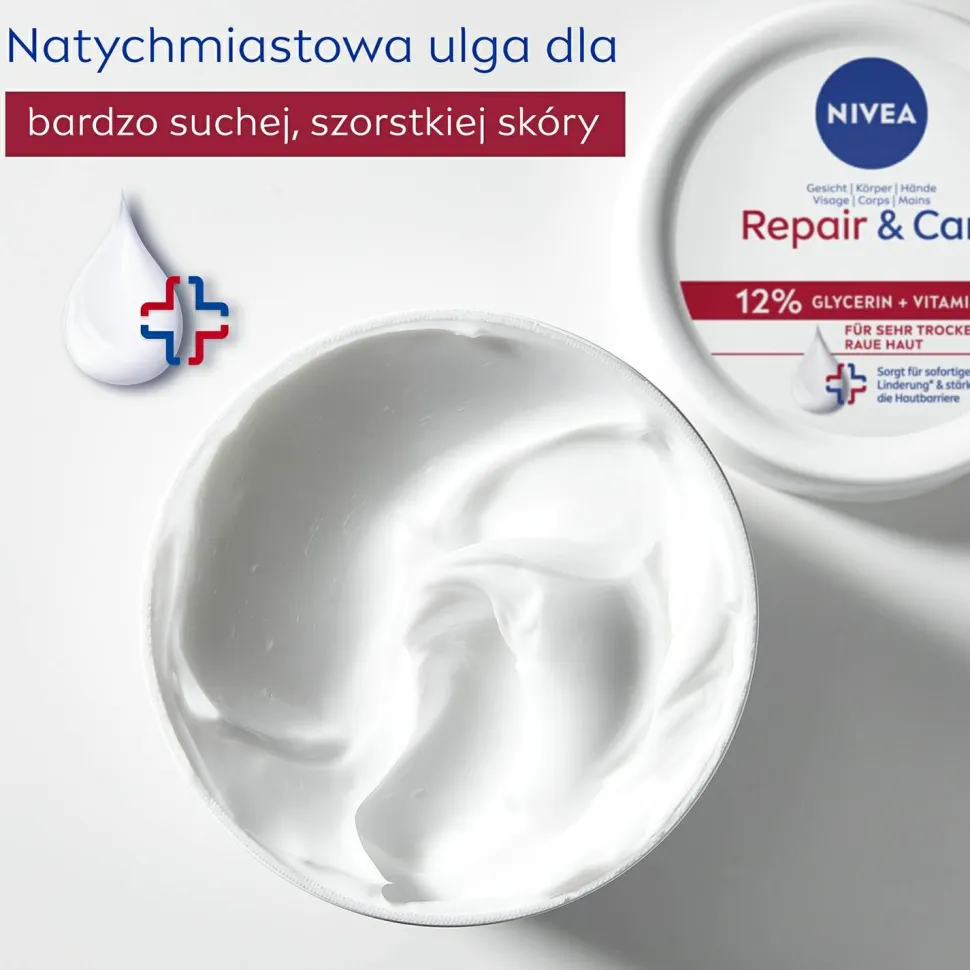 Creme mit Glycerin und Vitamin E