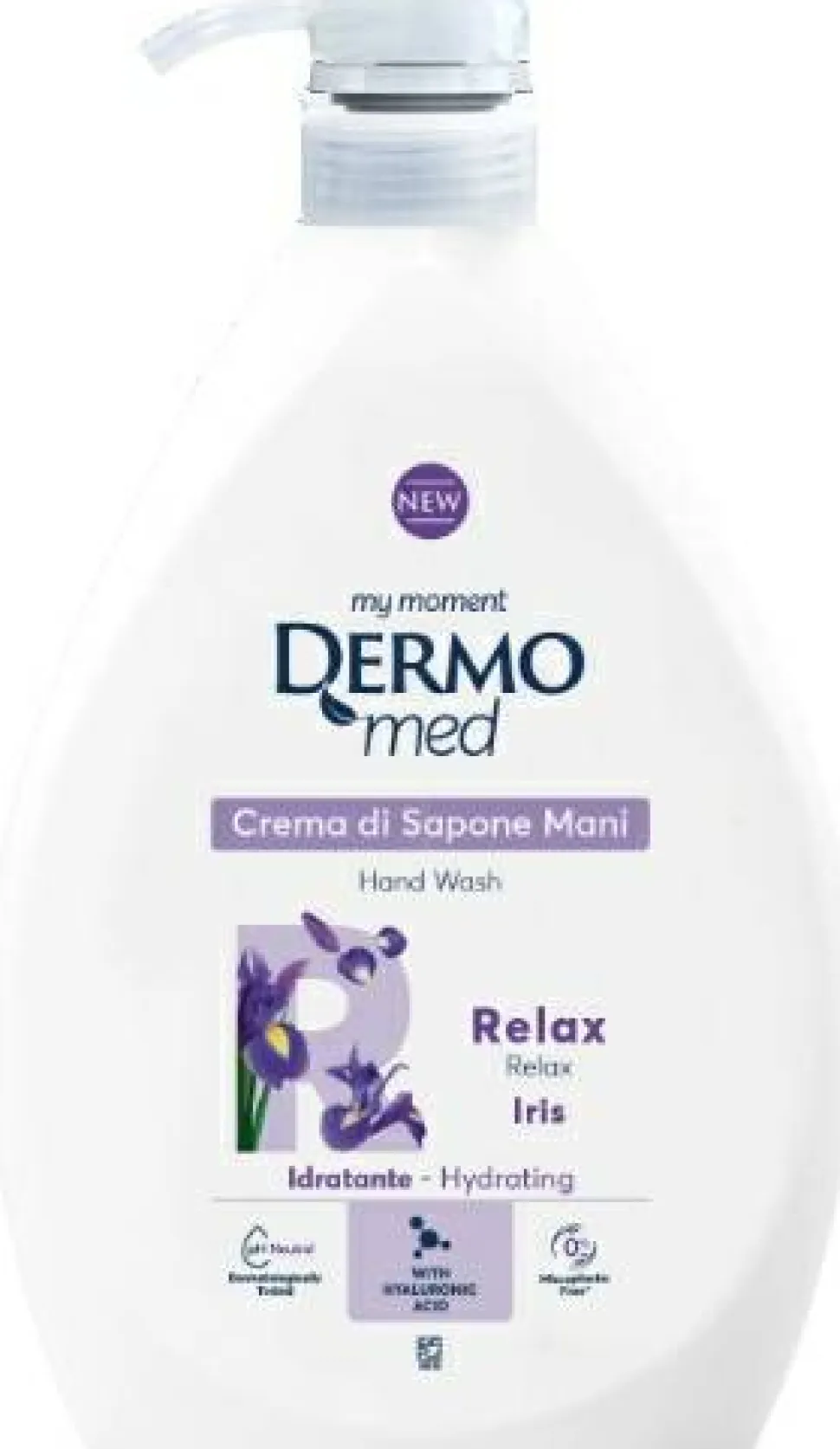 Creme-Seife mit Talk und Iris
