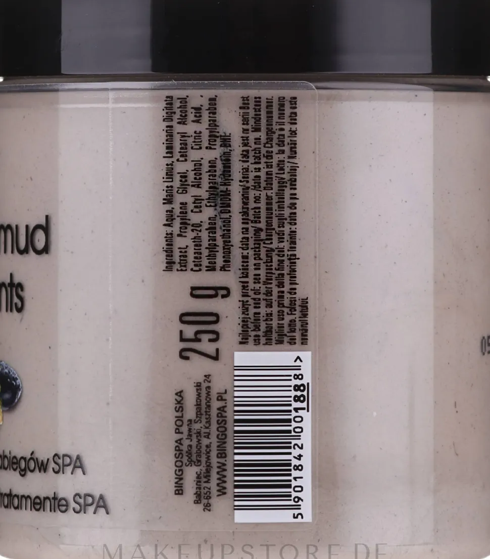 Creme-Serum mit Algen und Schlamm aus dem Toten Meer