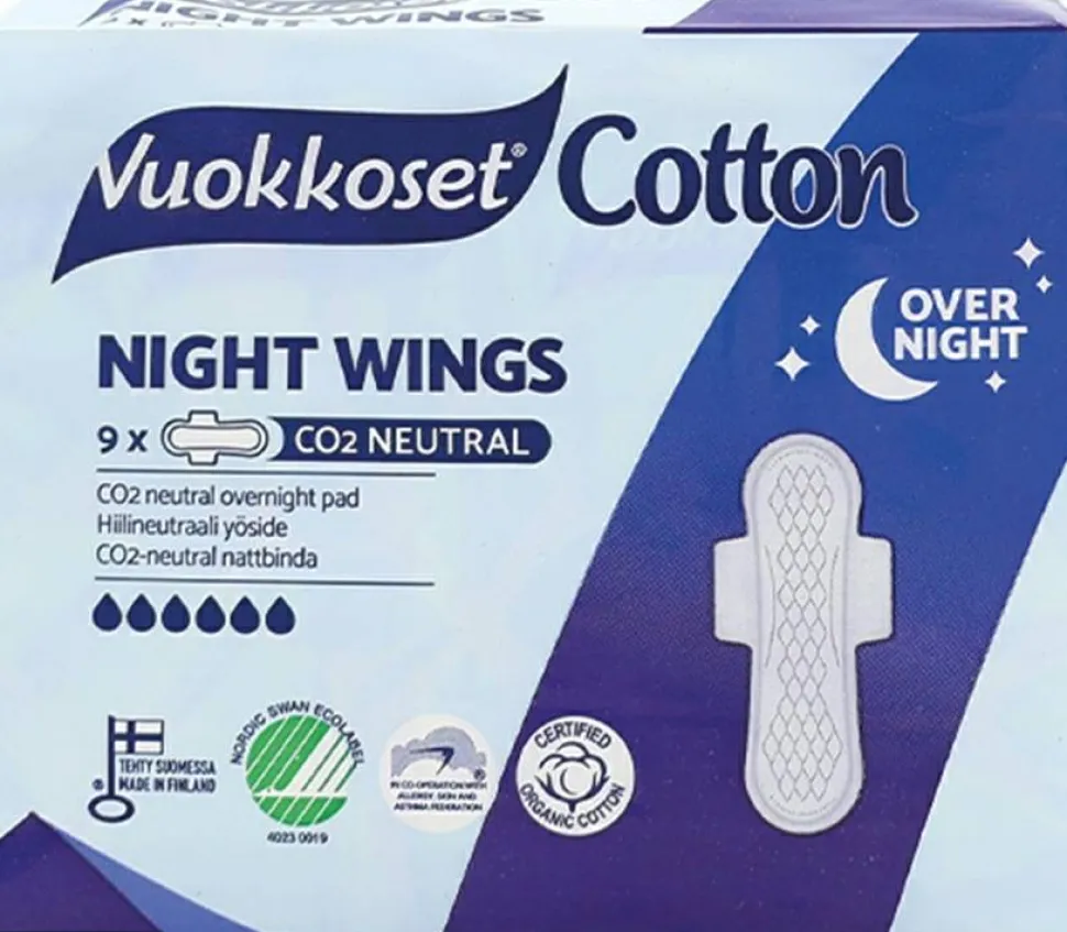 Damenbinden für die Nacht 9 St.