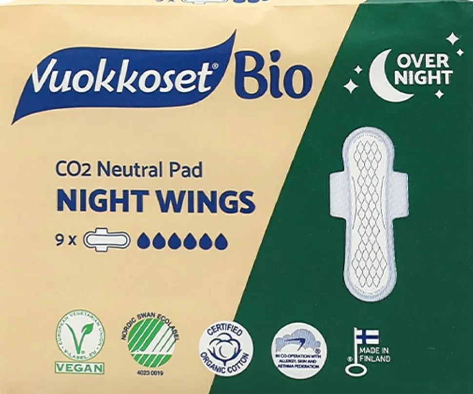 Damenbinden für die Nacht 9 St.