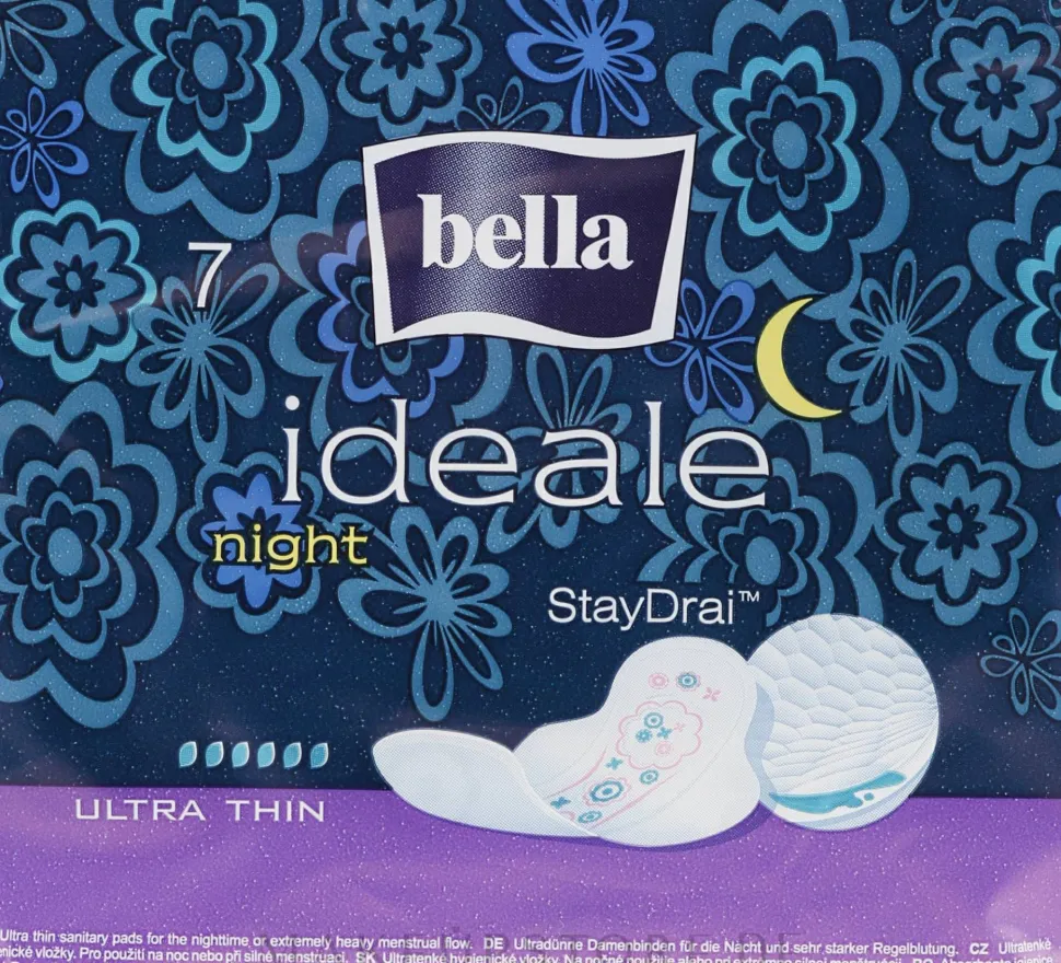 Damenbinden Ideale Night StayDrai 7 St.