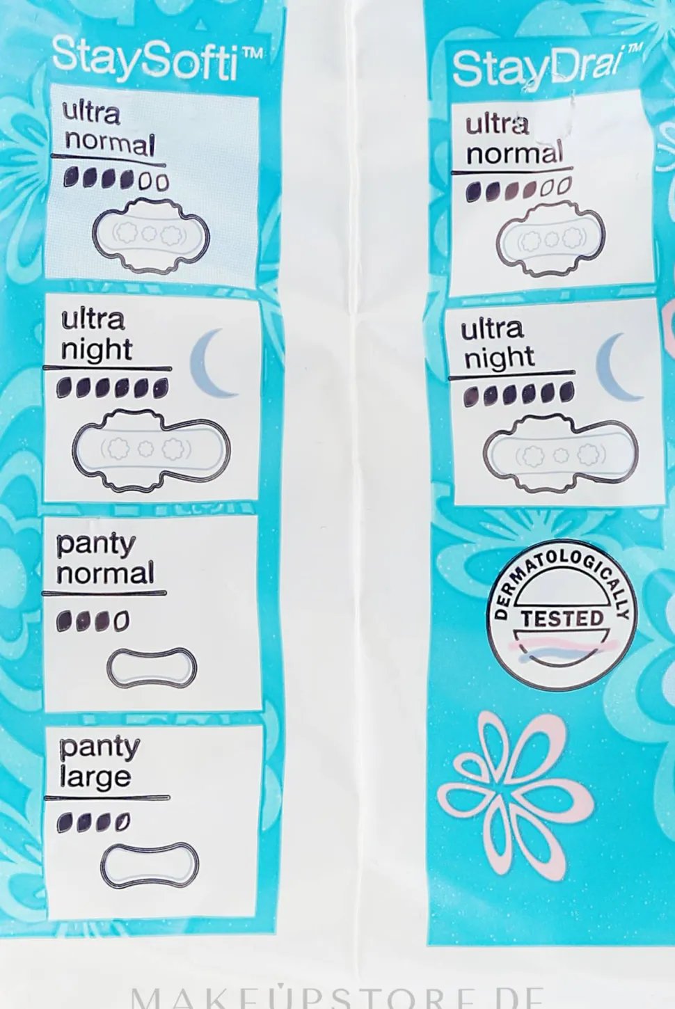 Damenbinden Ideale Ultra Normal StaySofti 10 St.