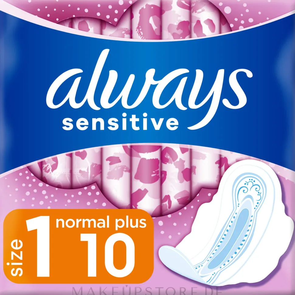 Damenbinden mit Flügeln Normal Plus 10 St.