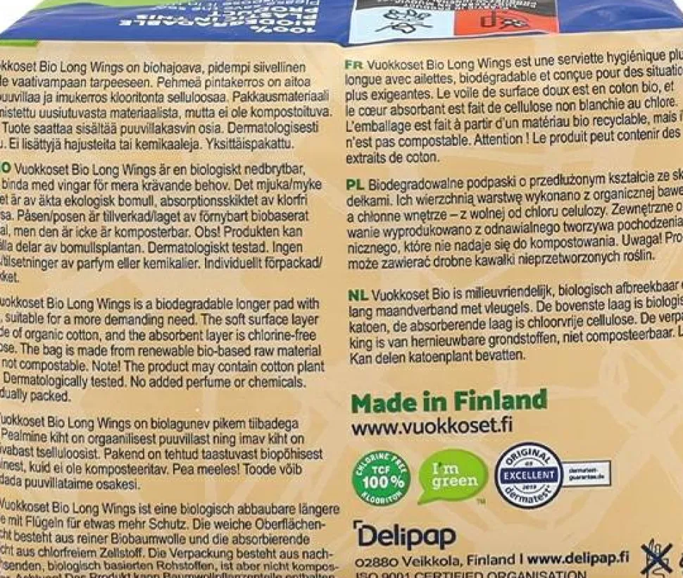 Damenbinden mit Flügeln 10 St.
