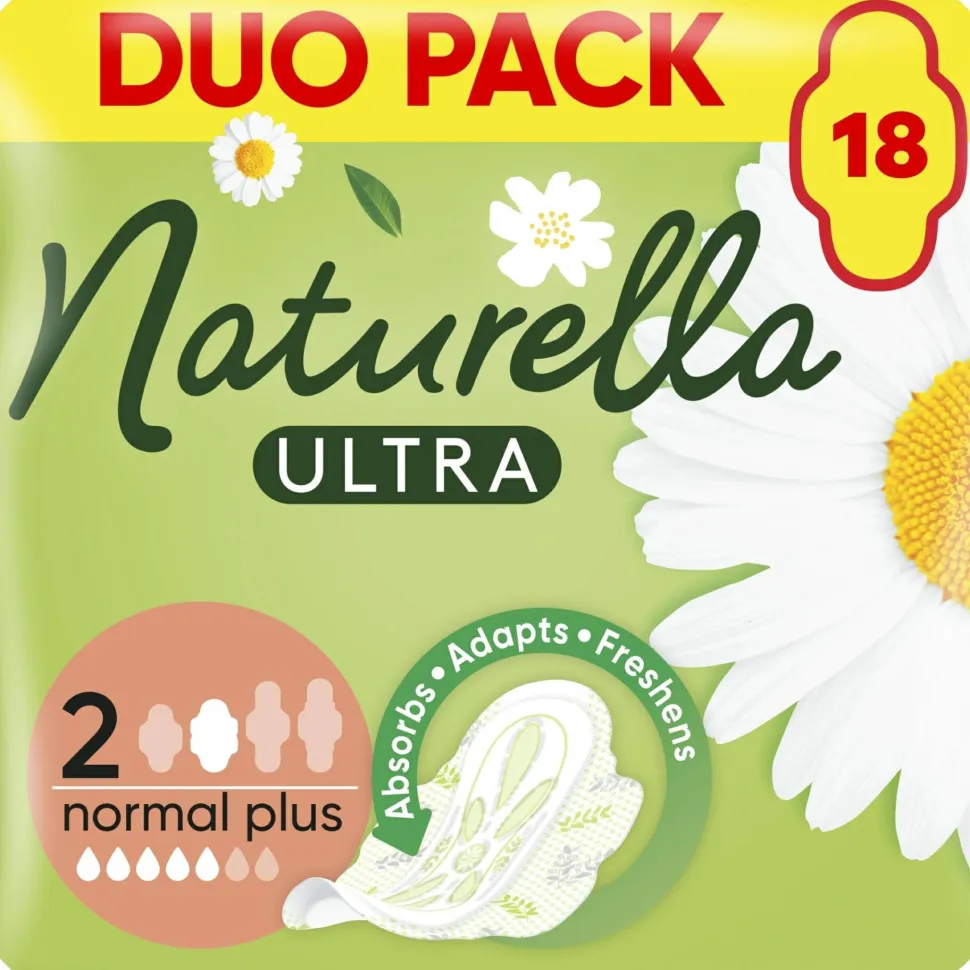 Damenbinden mit Flügeln Ultra Normal Plus 18 St.