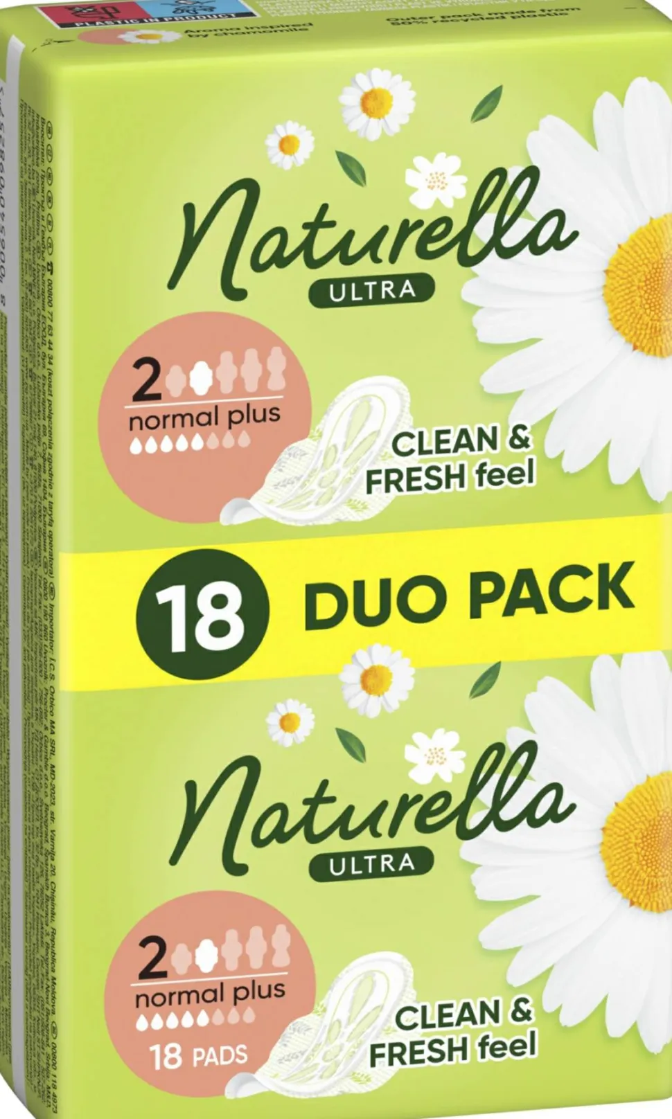 Damenbinden mit Flügeln Ultra Normal Plus 18 St.
