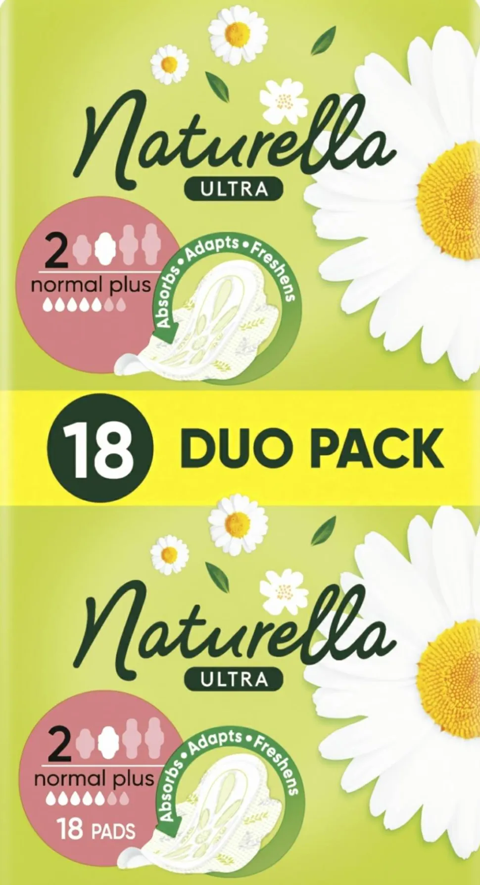 Damenbinden mit Flügeln Ultra Normal Plus 18 St.