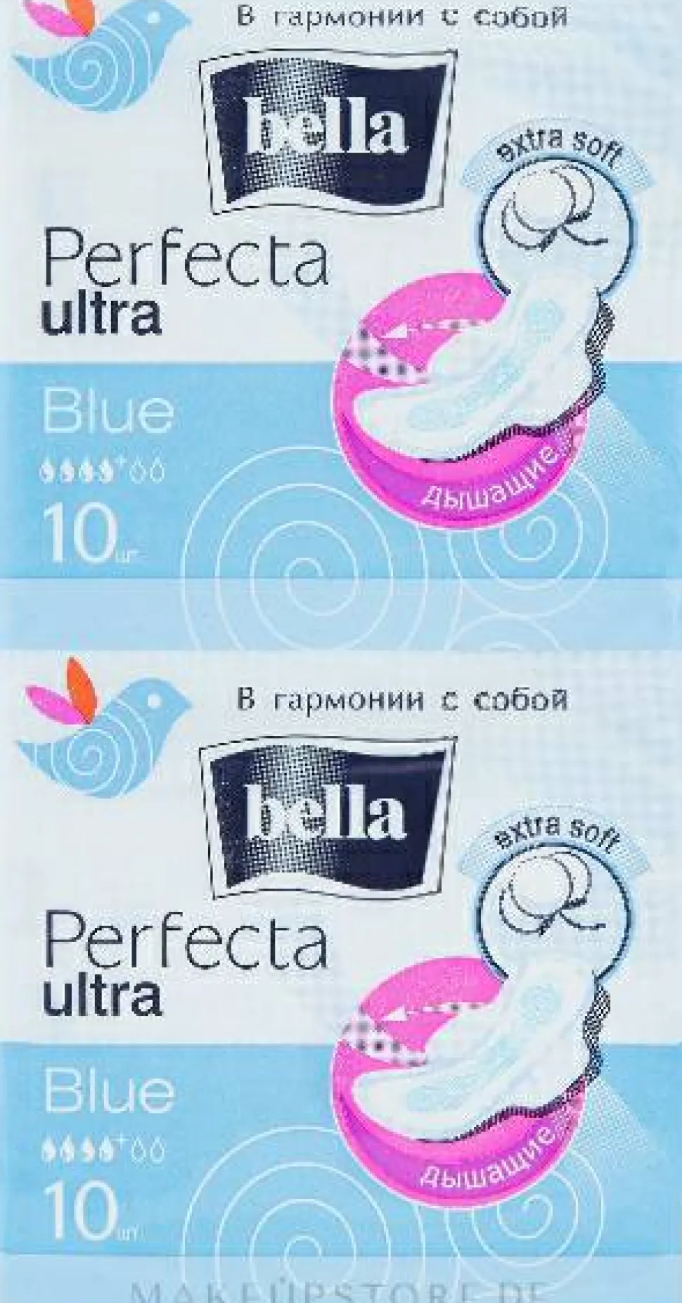Damenbinden Perfecta Blue Soft Ultra 2x10 St.