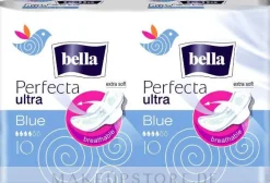 Damenbinden Perfecta Blue Soft Ultra 2x10 St.