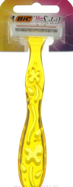 Damenrasierer gelb