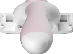 Damenrasierer mit 3 Klingen, rosa