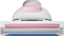 Damenrasierer mit 3 Klingen, rosa