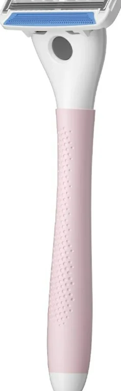 Damenrasierer mit 3 Klingen, rosa