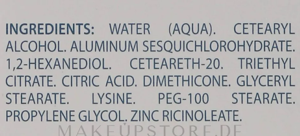 Deo-Creme Antitranspirant für Füße und Hände