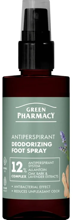 Deodorant-Antitranspirant Spray für Füße