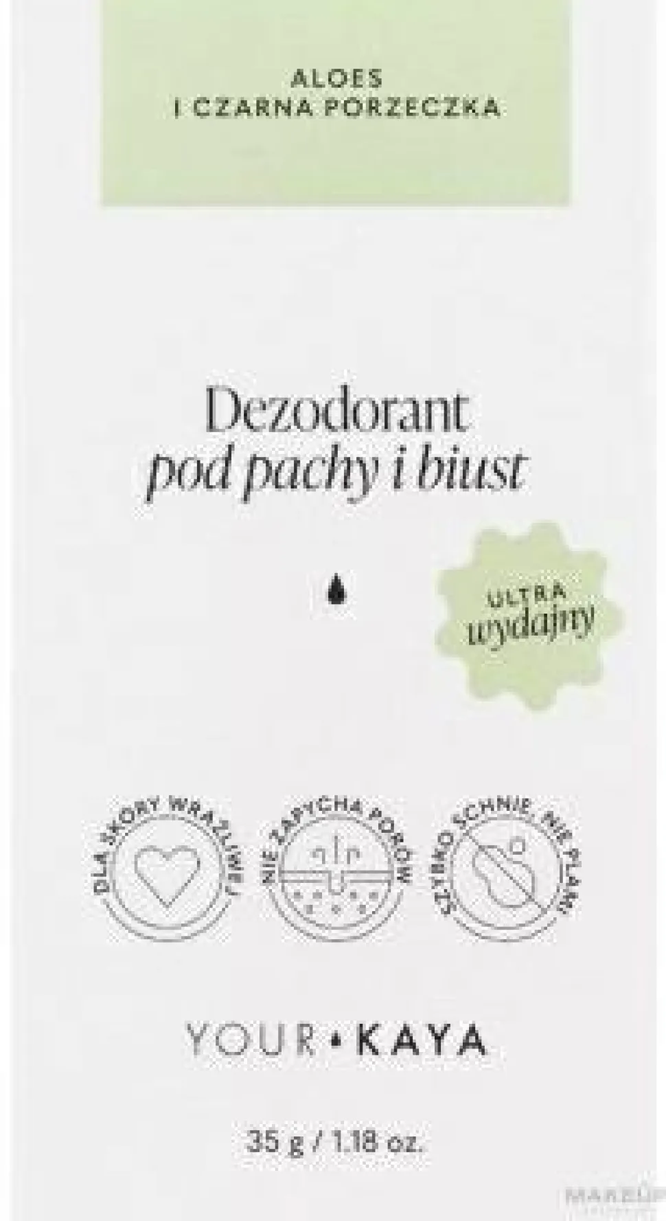 Deodorant mit Aloe und Schwarze Johannisbeere