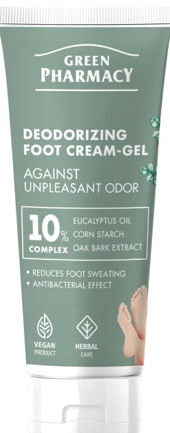 Deodorierende Creme-Gel für Füße