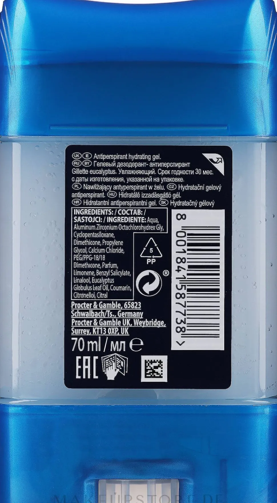 Deo-Gel Antitranspirant