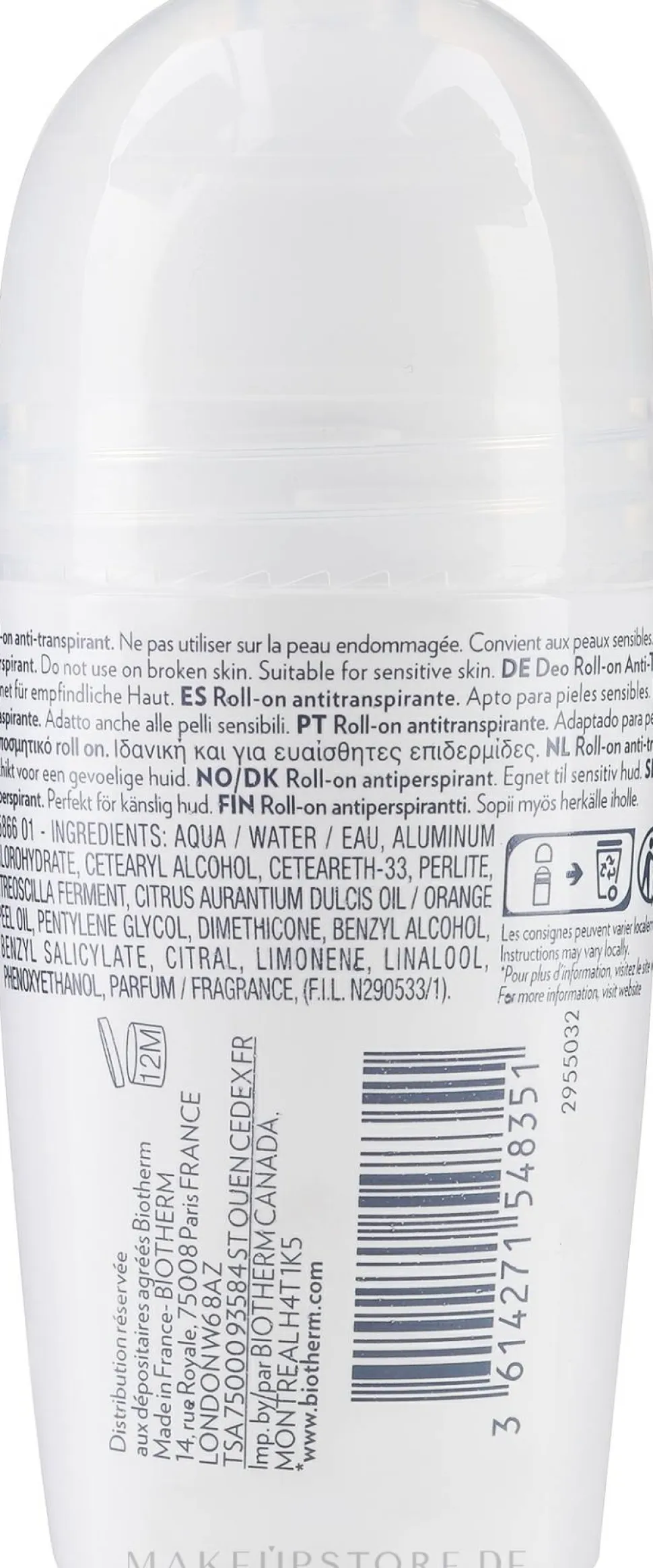 Deo Roll-on Antitranspirant