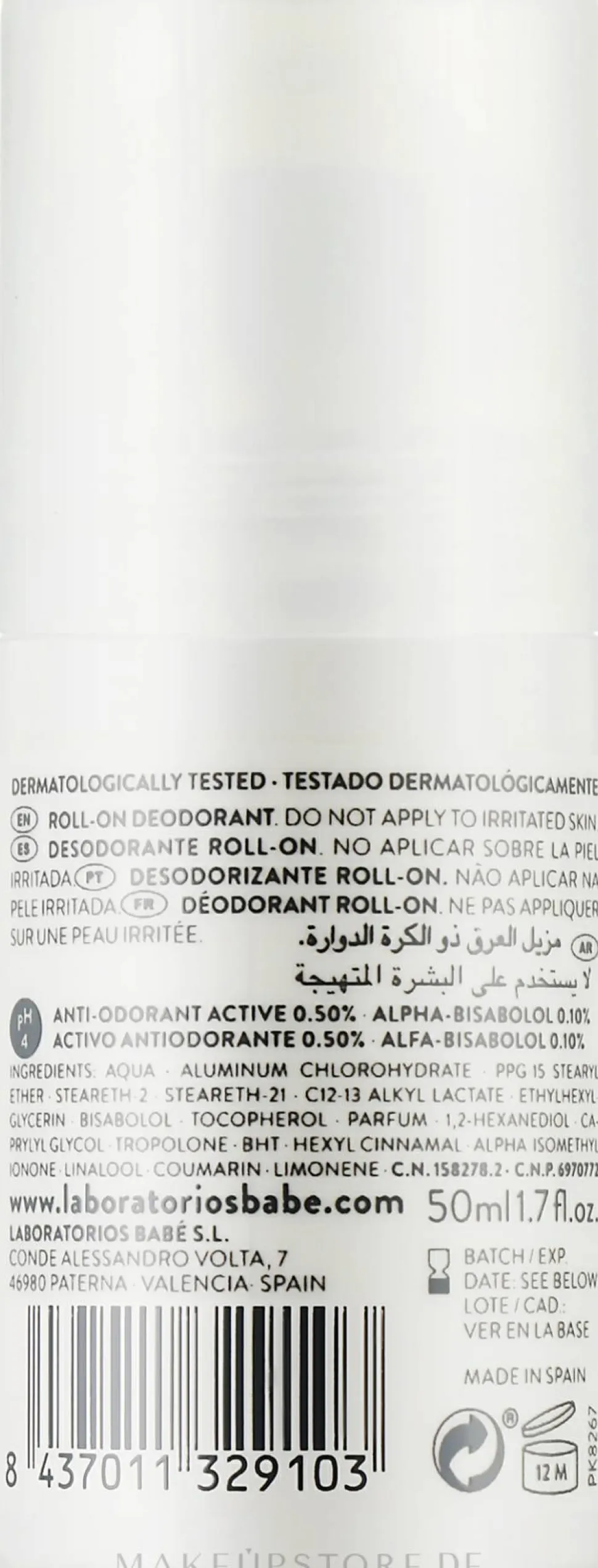 Deo Roll-on Antitranspirant