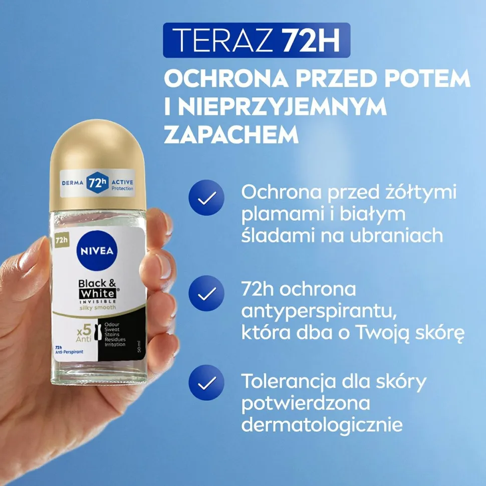 Deo Roll-on Antitranspirant Black & White