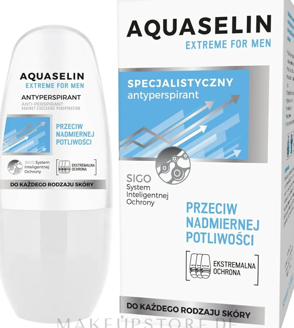 Deo Roll-on Antitranspirant gegen übermäßiges Schwitzen