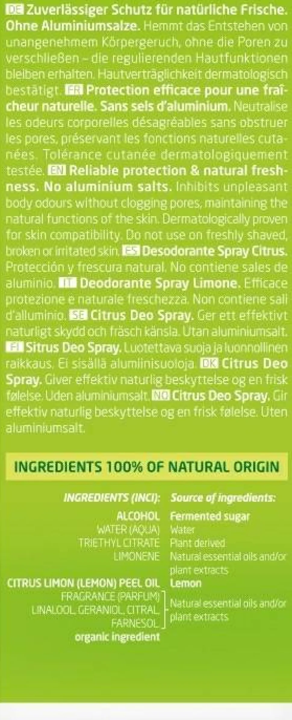 Deospray