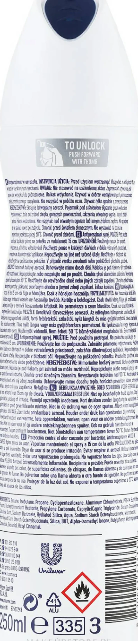 Deospray Antitranspirant