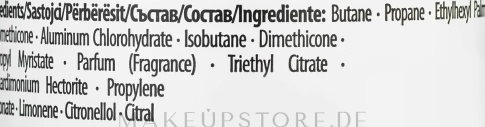 Deospray Antitranspirant