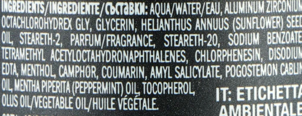 Deospray Antitranspirant