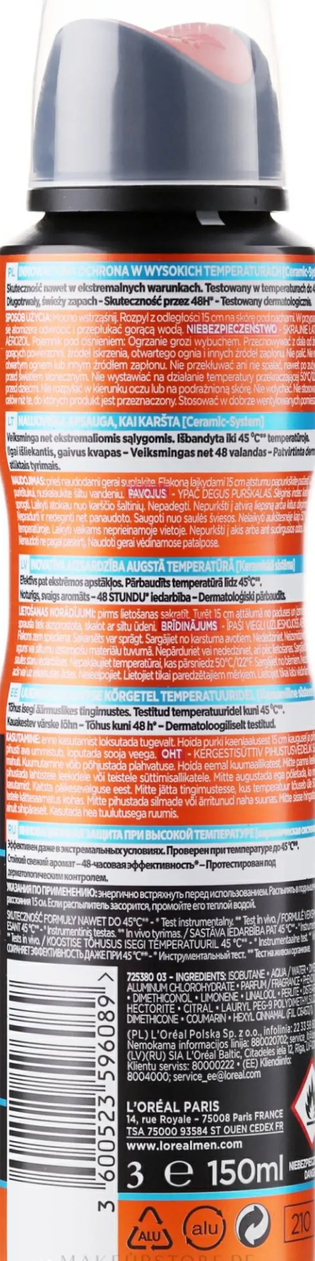 Deospray Antitranspirant