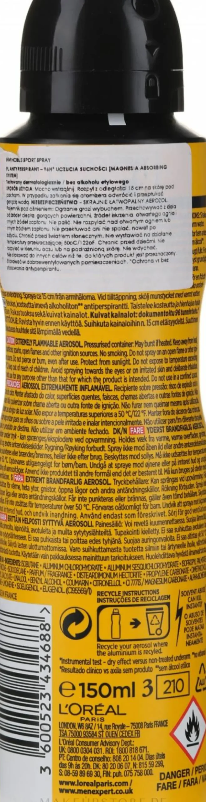Deospray Antitranspirant