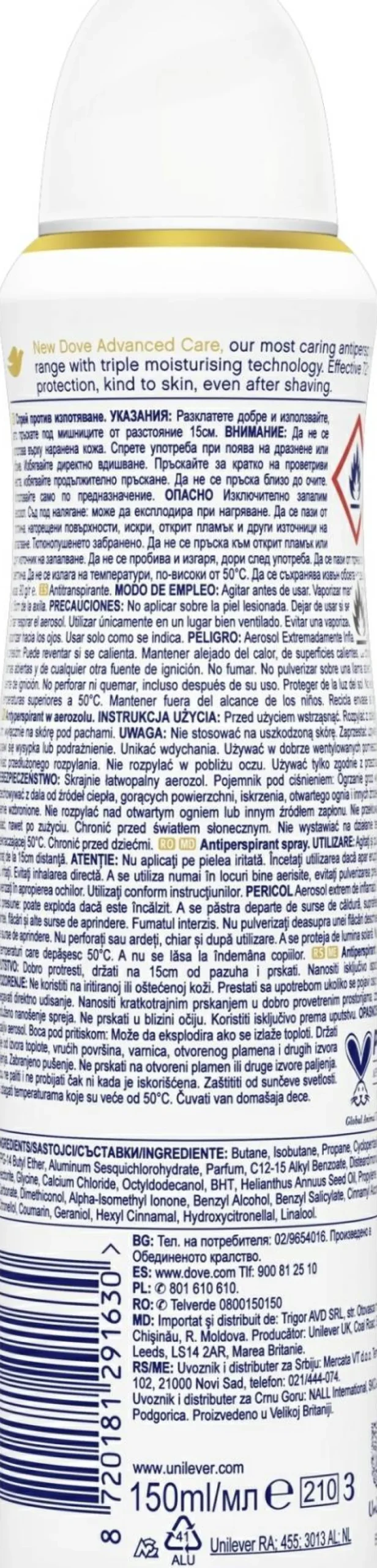 Deospray Antitranspirant
