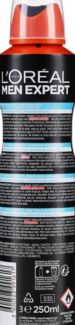 Deospray Antitranspirant Carbon Protect