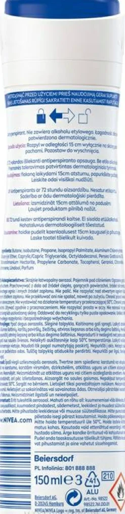 Deospray Antitranspirant für Damen