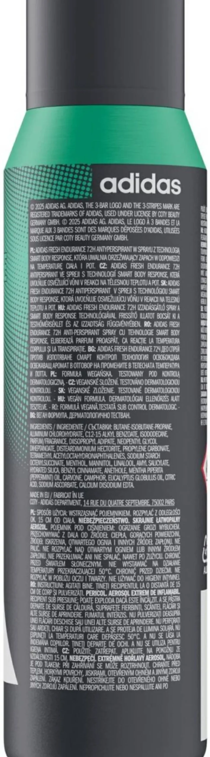 Deospray Antitranspirant für Männer